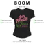 BOOM Áo Baby Tee Nữ Cotton Ôm Body-Áo Thun Ngắn Tay Y2K In Hình PhongCách Mùa Hè, Cổ Tròn Hàng Đầucách hàn quốc phong497