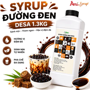 Syrup Đường Đen Desa 1.3kg, Siro Đường Đen Sự Lựa Chọn Hoàn Hảo Cho Món Pha Chế