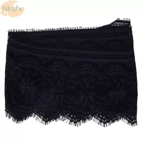 NKSFX 1 Chiếc Ren Thêu, Vải Thêu Họa Tiết Vintage Ren Viền, Ren Rộng Polyester Lụa Ren Ruy Băng DIY Thủ Công