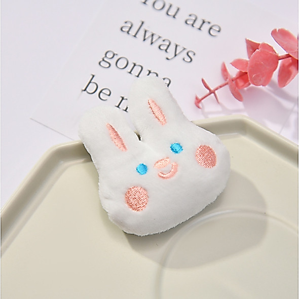 Charm Đính Mũ, hoa len, gấu bông nhiều màu sắc Dễ Thương - Phụ kiện trang trí mũ nón, áo, túi, balo nữ