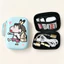 Túi đựng đồ Crayon Shin-Chan dễ thương, Túi bảo vệ cáp di động, Túi đựng son môi bằng da PU di động Du lịch