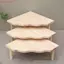 COSCOVED Hamster Platform, Gỗ Vui Nhộn Thú Cưng Nhỏ Chơi Đứng, Đồ Chơi Chuột Hình Quạt Bàn Nhảy Ban Sân Chơi Hamster Leo Núi Đồ Chơi Phụ Kiện Lồng