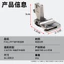 P 5Q Máy ép nếp nhăn ô tô phẳng Chân lên xuống Có thể điều chỉnh Dừng ép Mở ren xếp li Máy may xếp li chân 6.25 V8KO