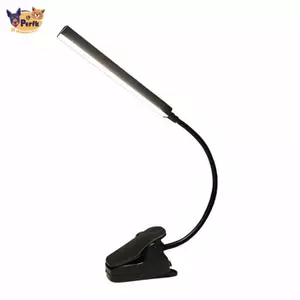 Kẹp trên đèn LED Kẹp nhấp nháy Đèn bàn có thể điều chỉnh độ sáng Đèn cổ ngỗng linh hoạt cho học sinh, nghệ sĩ, phòng ký túc xá