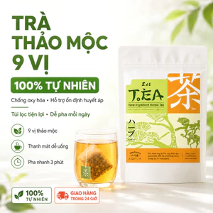 🔥sốc🔥Trà thảo mộc 9 vị thiên nhiên | Trà hoa dưỡng sinh chống oxy hóa | Trà túi lọc thảo dược hỗ trợ ổn định huyết áp