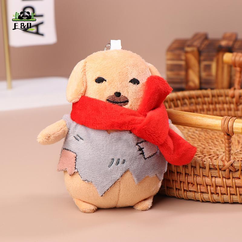 [F & O] 12cm Dễ Thương Nhúng Sốt Chó Sang Trọng Búp Bê Mặt Dây Chuyền Đồ Chơi Thú Nhồi Bông Quà Tặng Treo Ngộ nghĩnh Cho Trẻ Em EMKK