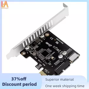PCIE sang USB 3.0 Hub Splitter PCIE sang USB 3.0 Thẻ mở rộng 19Pin PCI-E sang USB 3.0 Hub Splitter Thẻ mở rộng cho PC Laptop