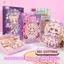 GILL Handmade Giấy Con Rối, Nhiều Màu Trang Phục DIY Thay Đổi Quần Áo Bộ Đồ Chơi, Thiết Kế Sáng Tạo Chất Liệu Giấy Thủ Công Trang Phục Búp Bê Giấy Cha Mẹ-Con