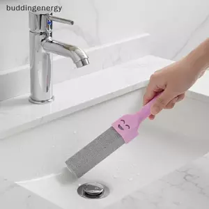 {BUDDI} Bàn chải vệ sinh bằng đá bọt mạnh mẽ Máy làm sạch đa năng gia dụng để làm sạch vết bẩn và bảo trì phòng tắm {buddingenergy}