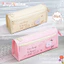 BEABOUT Bút Chì, Túi Văn Phòng Phẩm Hai Lớp Dung Tích Lớn, Phim Hoạt Hình Có Dây Kéo Học Sinh Túi Đựng Bút Chì Học Sinh