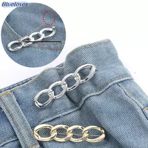 Bluelover Quần Áo Nữ Thổ Cẩm Dây Xích Mịn Thổ Cẩm Cho Nữ Ve Áo Pin Thắt Lưng Pin Thắt Lưng Bule DIY Quần Áo Phụ Kiện Mới