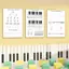 Piano Lý Thuyết Âm Nhạc Không Khung Vải Chống Thấm Nước Áp Phích, Đàn Piano Tay Cử Chỉ Hướng Dẫn Nghệ Thuật Treo Tường Cho Âm Nhạc Lớp Học Tổ Chức Đào Tạo Cửa Hàng Piano Trang Trí Tường