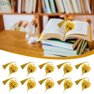 Dấu trang lá Bồ Đề TUYỆT VỜI, Mười hai cung hoàng đạo Handmade Lá Vein Bookmark, Thời trang Ý nghĩa tốt Mặt dây chuyền lá Quà tặng cho bạn bè