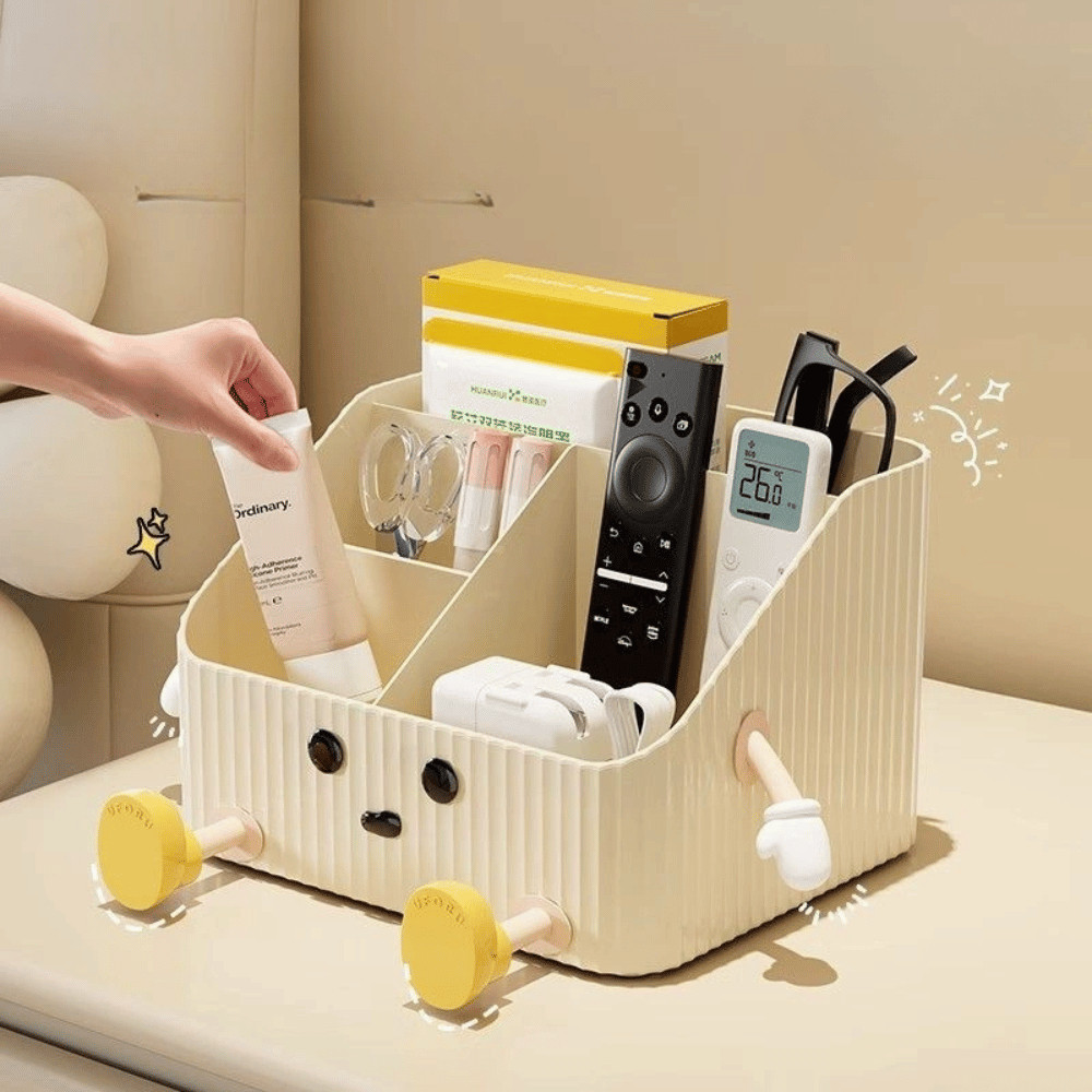Hộp đựng mỹ phẩm để bàn đa năng, Khay chia ngăn đựng đồ trang điểm, skincare nhựa Acrylic cao cấp