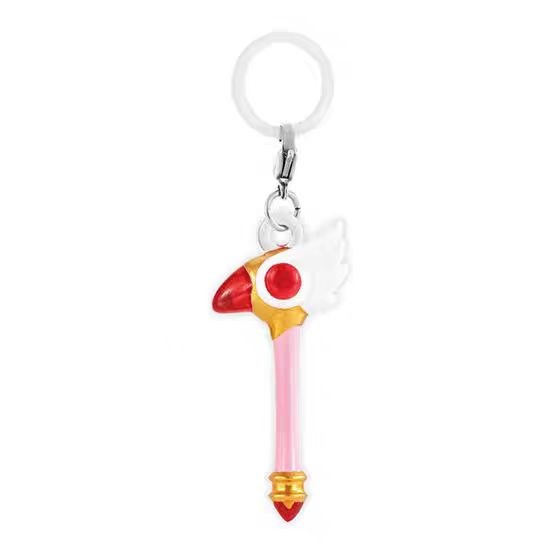 [BTF] Hàng có sẵn BANDAI Capsule Toy Magic Card Girl Sakura Scepter Mark Mặt dây chuyền 2 đạo cụ ma thuật Ô treo MME0