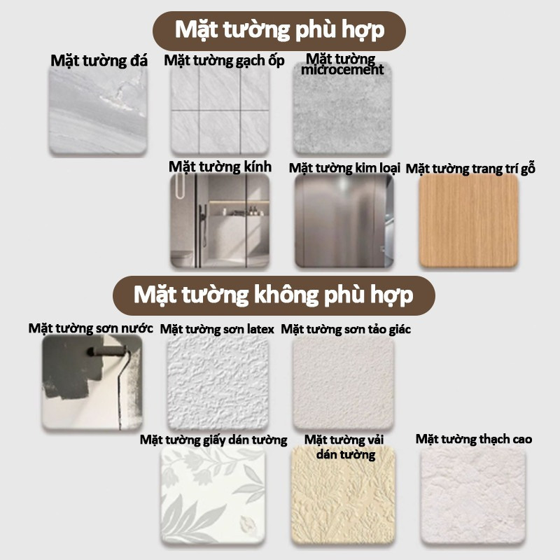 Móc Treo đồ Dán Tường, Móc Treo Quần Áo Dán，móc treo ở tiền sảnh Tường,Thích hợp cho nhà bếp phòng tắm,Móc ẩn