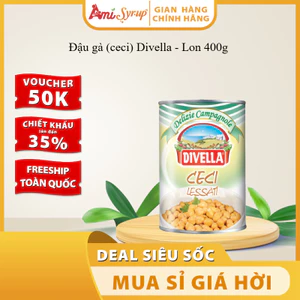 Đậu Gà (Ceci) Divella Lon 400G