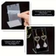 DAYBREAK 10 Chiếc Giá Trưng Bày, Đế Trưng Bày Acrylic, Sáng Tạo Dangling Slant Mặt Sau Vòng Cổ Bông Tai Người Tổ Chức Đạo Cụ Hiển Thị