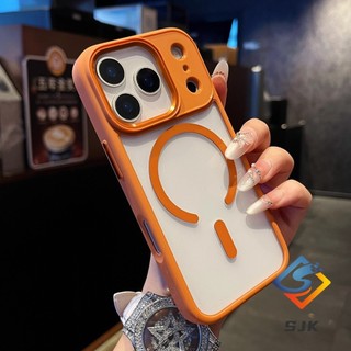 Ốp Điện Thoại Ống Kính Kim Loại 17 Series Mới Cho IPhone 17 Pro Max 13 14 15 16 Pro Max 17Air Vỏ Cứng Trong Suốt Chống Sốc
