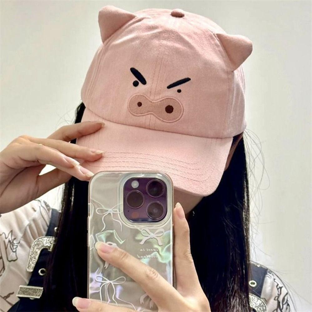 Mũ bóng chày Crayon Shin Chan - Mũ Cotton đa năng phong cách Hàn Quốc