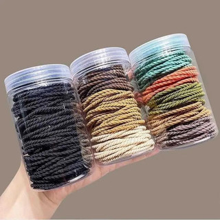 Dây buộc tóc cao su bền, đàn hồi cao - Phong cách mới cho đuôi ngựa