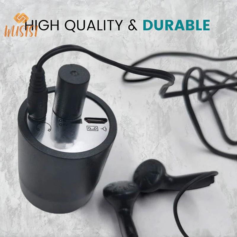[WUSISI] Máy dò rò rỉ nước Bộ thu âm thanh đa chức năng Thích hợp để phát hiện rò rỉ của các ống xây dựng khác nhau MỚI