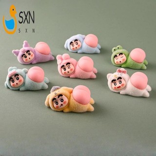 Đồ trang trí hông Crayon Shin-chan bằng nhựa mềm, phù hợp DIY và thủ công