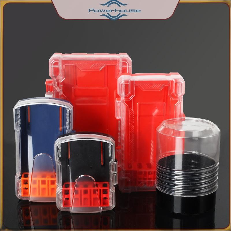 Hộp đựng mũi khoan điện Hộp đựng mũi khoan lục giác 6.35mm Hộp đựng mũi khoan 5 kích cỡ PVC chịu nước có thể tháo rời Lưu trữ có thể treo được.