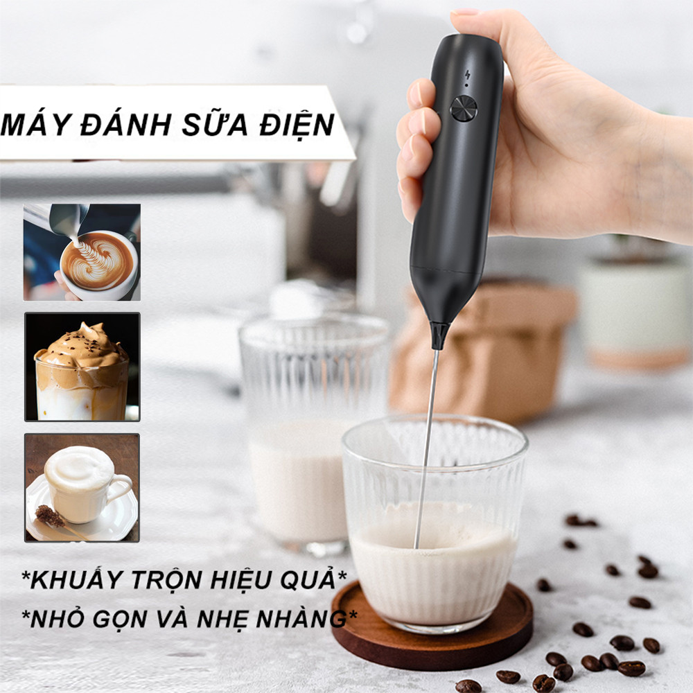 Máy Đánh Trứng Cầm Tay Không Dây - Hình ảnh thực tế