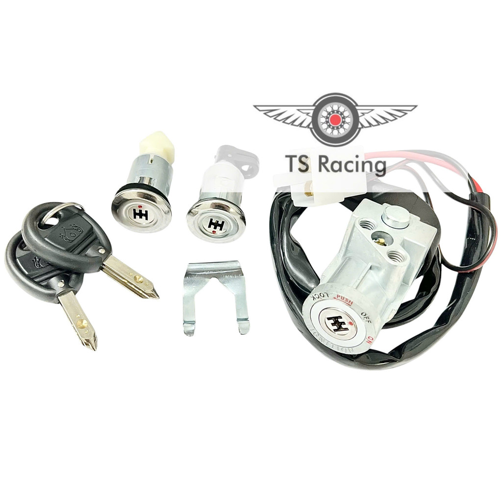 Bộ ổ khoá trước sau spacy nhật - spacy 125 vương niệm