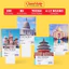 Tập Học Sinh Miền Nam B5 CLASSMATE Vở 4 Ly Ngang 70gsm Bìa Travel Giấy Mịn 200 Trang Vở Cho Bé Cấp 1 NB5-20-0308S -AT