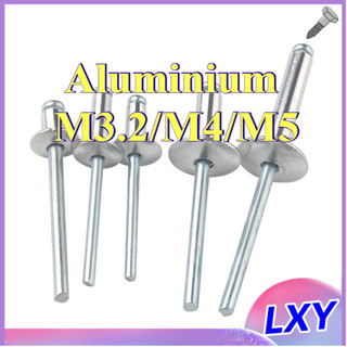 Đinh rút Nhôm， Đinh tán lõi mũ lớn Đinh tán Mũ đầu lớn Kéo đinh tán Đầu tròn Willow Studs Loại mở Đầu tròn kéo đinh tán M3.2 / M4 / M5 [LXY-CB-1]