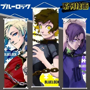 BLUE LOCK Anime Ngoại Vi Treo Trang Trí Phòng Khách Cuộn