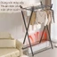 𝐅𝐔𝐑𝐍𝐈𝐒𝐇 𝐅𝐈𝐄𝐒𝐓𝐀 Kệ Treo Quần Áo Gấp Gọn Sào Phơi Đồ Thông Minh Giá Phơi Quần Áo Cao Cấp Thép Cac Bon