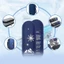 Bộ Treeling Insulin Tủ Lạnh Shipper Vải Oxford Chống Nước Công Nghệ Làm Lạnh Nhanh Để Chăm Sóc Bệnh Tiểu Đường