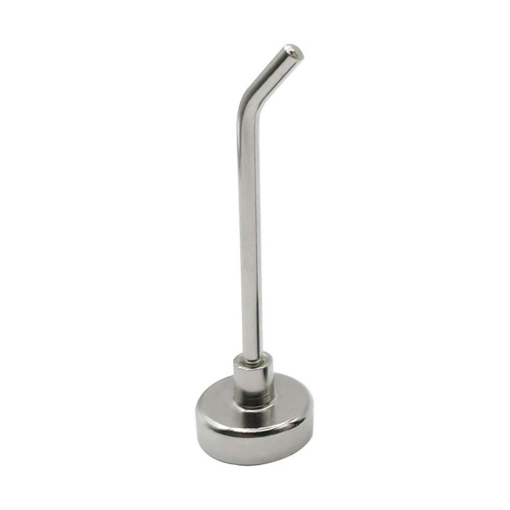 ICUCKO 1 / 5 Móc từ tính mạnh bằng kim loại, Móc treo chìa khóa không đục lỗ hạng nặng, Góc phải 45° Giá treo nam châm treo tường Phụ kiện phòng tắm nhà bếp