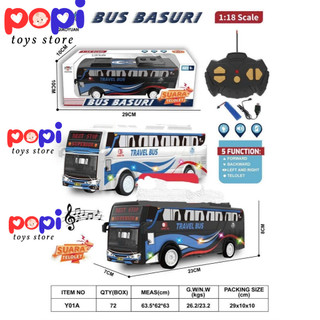 Đồ Chơi Xe Buýt RC – Xe Bus Thành Phố Điều Khiển Cho Bé, Pin Sạc & Cáp USB Đi Kèm