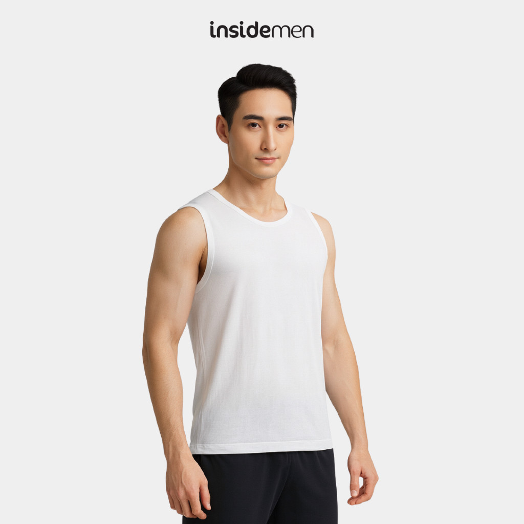 [Combo 3] Áo Ba Lỗ Tanktop Nam Insidemen 100% cotton thấm hút mồ hôi ITL001EXP03