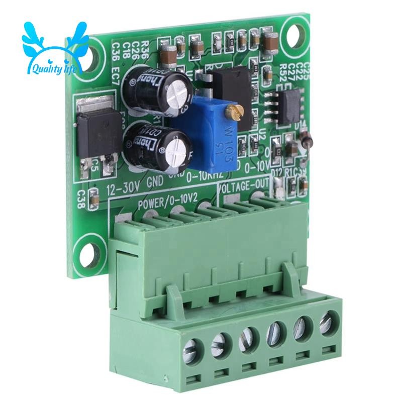 Bộ chuyển đổi kỹ thuật số tần số sang điện áp 0-10V / 5V cho giao diện máy khắc CNC