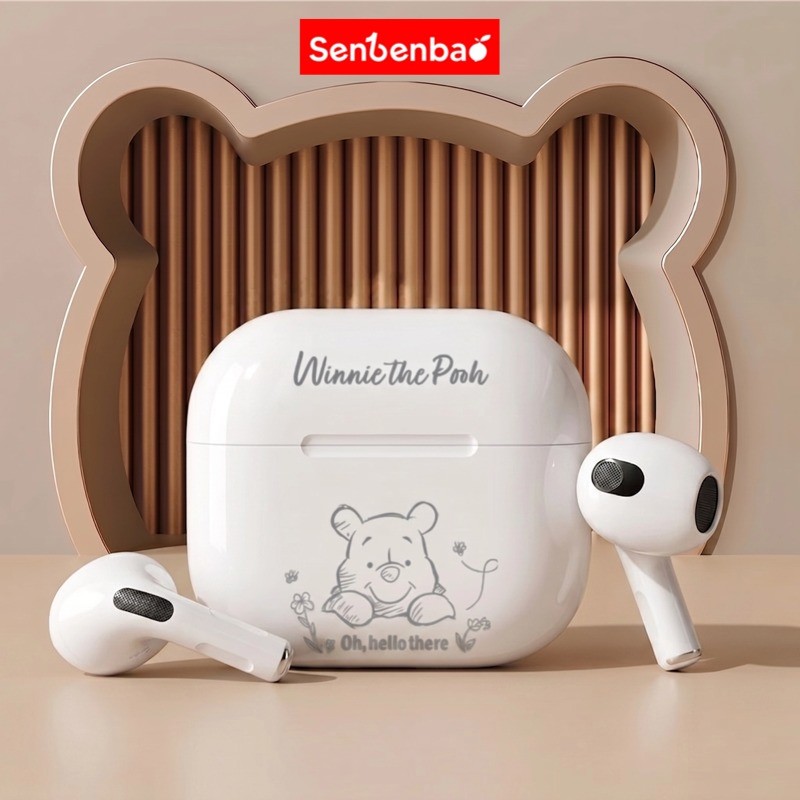 Senbenbao F13 Tai nghe Bluetooth 6.0 không dây, giảm ồn, HiFi âm thanh nổi thể thao