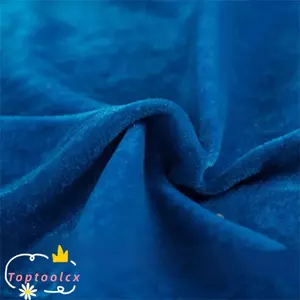 TOPTOOLCX Vải Nhung, Màu Trơn 160 * 100cm Vải Để Bàn, DIY Làm Dày Mềm Flannelette May Chất Liệu Nền Sân Khấu Cưới