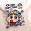 Mini Hoạt Hình Dễ Thương Crayon Shin-Chan Dập Nổi Miếng Dán Vui Cảm Xúc Điện Thoại Di Động Máy Tính Bảng Cốc Nước Trang Trí Dập Nổi Miếng Dán 26.6.12