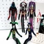 Trò Chơi Freak Xiếc Búp Bê Di Chuyển Vui Nhộn Pierrot Harlequin Jester Hình Cosplay Trừu Tượng Dây Đồng Hồ Chống Đỡ
