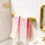 CANAMEK Bộ Khăn Mini Nơ Thêu Đẹp Cho Nhà Búp Bê 1: 12 Trang Trí Phòng Tắm Màu Hồng Thiết Kế Cao Cấp CSF