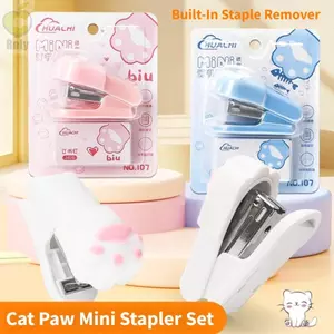 Máy bấm kim ROLY, Máy bấm kim hạng nặng cầm tay Capybara / Panda Mini, Hoạt hình di động Tiết kiệm nhân công Sử dụng 24 / 6 26 / 6 Kim bấm Máy đóng sách bằng tay