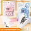 Máy bấm kim ROLY, Máy bấm kim hạng nặng cầm tay Capybara / Panda Mini, Hoạt hình di động Tiết kiệm nhân công Sử dụng 24 / 6 26 / 6 Kim bấm Máy đóng sách bằng tay