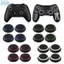 JVSUB 4 Chiếc Cần Điều Khiển Nắp Thay Thế Silicon Chống Trơn Trượt Ngón Tay Cái Dính Cầm Cho PS3 PS4 XBOX Một