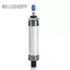 Belleshopp Tác Động Kép Xi Lanh Khí Nén 25 Mm Đường Kính 50 Mm Thì Đơn Cần Mini Không Khí Đôi Van Nối Lại Công Cụ