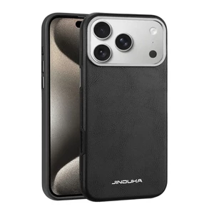 Ốp Điện Thoại Da Thật Chính Hãng Vintage Cho iPhone 17 16 15 14 Plus 13 12 Pro Max Kim Loại Ống Kính Máy Ảnh Thân Thiện Với Da Vỏ Bảo Vệ