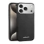 Ốp Điện Thoại Da Thật Chính Hãng Vintage Cho iPhone 17 16 15 14 Plus 13 12 Pro Max Kim Loại Ống Kính Máy Ảnh Thân Thiện Với Da Vỏ Bảo Vệ